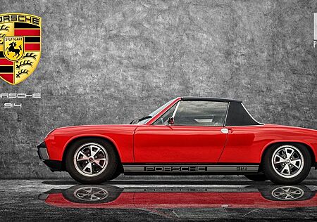 Porsche 914 - 4 Chrommodell
