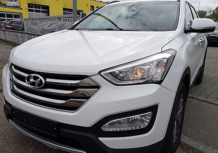 Hyundai Santa Fe blue 2.2 CRDi Premium 7-Sitzer