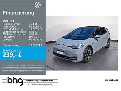 Volkswagen ID.3 Pro Performance Style Comfort Climatronic L