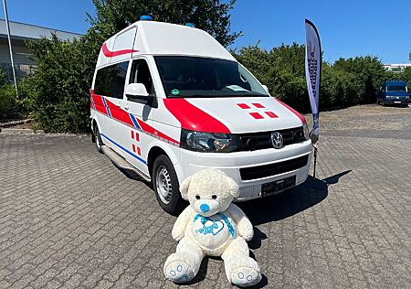 VW T5 Transporter Volkswagen T5 Krankenwagen Hochdach mit Trage / Tragestuhl