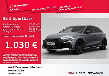 Audi RS3 RS 3 Sportback RS 3 Sportback 294(400) kW(PS) S