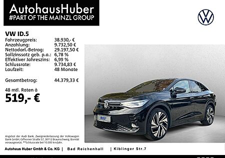VW ID.5 gebraucht kaufen VW ID.5 Volkswagen GTX 4Motion AHK Pano WäPu Navi SHZ Kamera