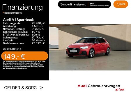 Audi A1 Sportback 25 TFSI Navi*Sound*Virtual*LED*EPH