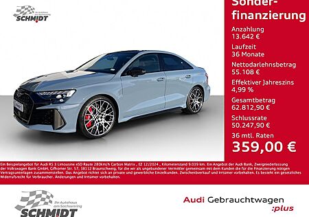 Audi RS3 RS 3 Limousine eSD Raute 280km/h Carbon Matrix