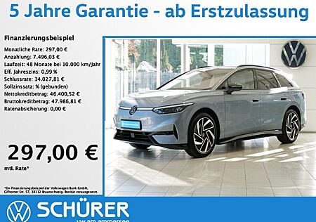 VW ID.7 Volkswagen Tourer Pro AHK Wärmepumpe HuD Hkardon SitzK