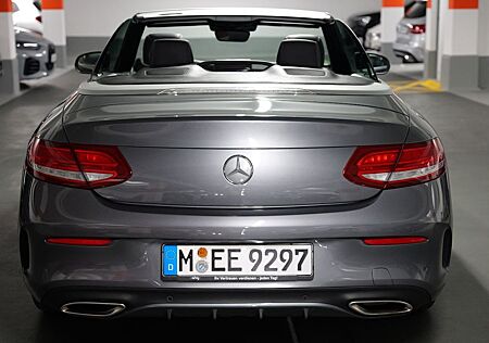 Mercedes-Benz C 300 Cabrio 9G AMG-Line*HUD*360*Burmester*Distr