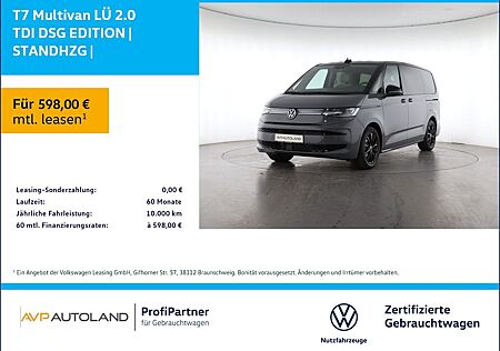 VW T7 Multivan Volkswagen LÜ 2.0 TDI DSG EDITION | STANDHZG |