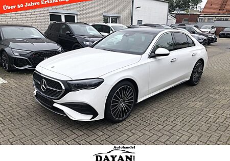 Mercedes-Benz E 200 AMG Line Pano Superscreen Hinterachslenk