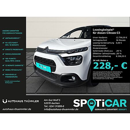 Citroën C3 leasen