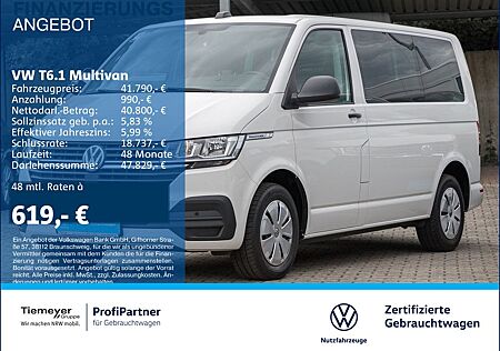 VW T6 Multivan Volkswagen T6.1 Multivan NAVI eKLAPPE KAMERA CLIMATRONIC