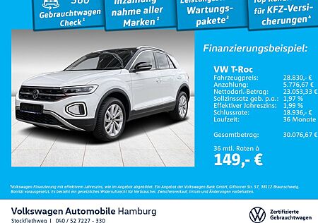 VW T-Roc Volkswagen 1.5 TSI Style DSG Navi AHK CarPlay ACC