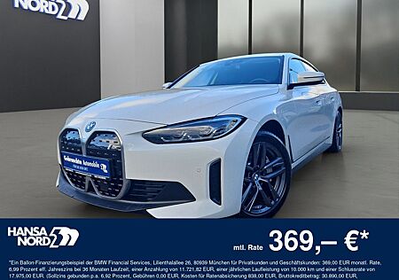BMW i4 Gran Coupe 40 eDrive LED NAVI KAMERA PDC 18"