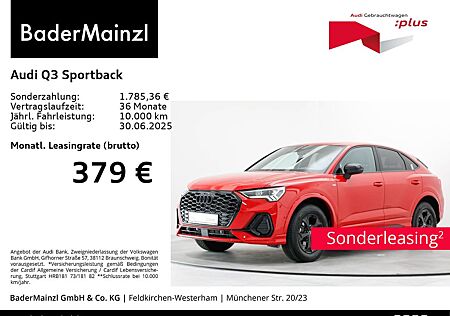 Audi Q3 Sportback 35 TDI S tronic S line AHK Navi Kam