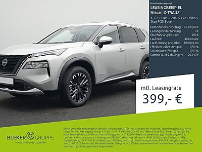 Nissan X-Trail X-T e-POWER 204PS 4x2 Tekna 5 Sitze PGD