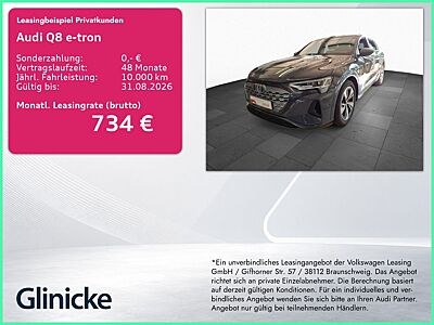 Audi Q8 e-tron quattro Matrix HuD Kamera Alcantara