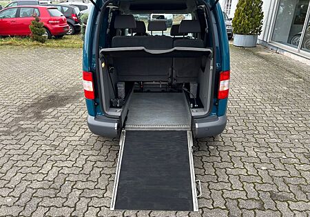 VW Caddy Volkswagen 1.9 TDI Life Rollstuhl Rampe Absenkung hyd