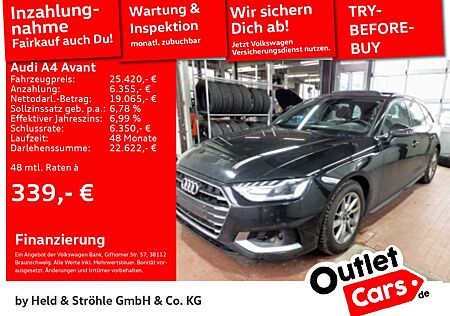 Audi A4 Avant advanced TDI 18 LED NAVI PANO RFK SHZ