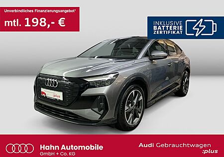 Audi Q4 e-tron gebraucht kaufen Audi Q4 e-tron Q4 Sportback e-tron 40 S line HUD Virtual Sitzh