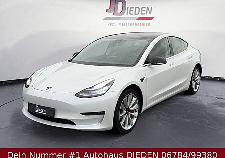 Tesla Model 3 Performance Dual AWD PANORAMA + KAMERAS