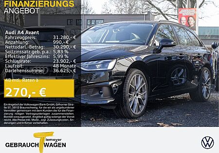 Audi A4 Avant 40 TFSI BUSINESS NAVI+ LM19 AHK LED