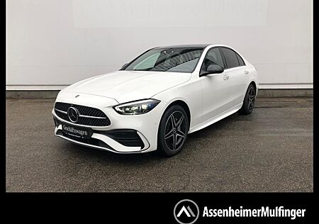 Mercedes-Benz C 400 e 4MATIC +AMG+18Z+Night+Panorama+AHK