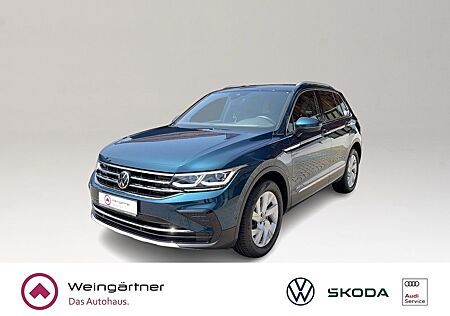 VW Tiguan Volkswagen 2.0 TDI Elegance 4Motion, AHK, Navi, Matr