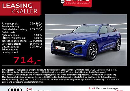Audi Q8 e-tron Sportback 55 qu 2x S line MATRIX 21"
