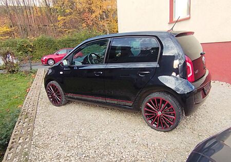 VW Up Volkswagen ! 1.0 44kW ASG colour ! fortana red colo...