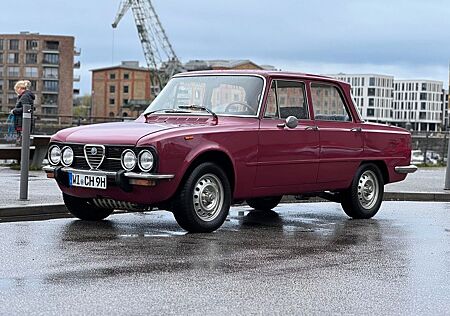 Alfa Romeo Giulia mit Scheckheft von 1970