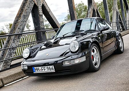 Porsche 964 C2 Schwarz / Schwarz H-Zulassung