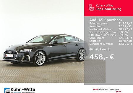 Audi A5 Sportback 40 TFSI S line *RFK*SHZ*MMI-Plus*