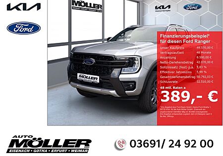 Ford Ranger 2.0 A10 AWD DoKa Wildtrak AHK elektr.Rol