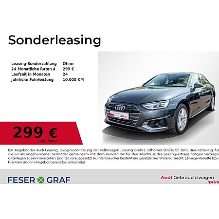 Audi A4 leasen