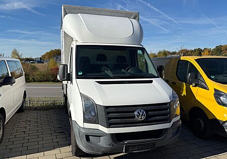 VW Crafter Volkswagen 2.0 TDI Pritsche Plane Bühne/AHK/Klima