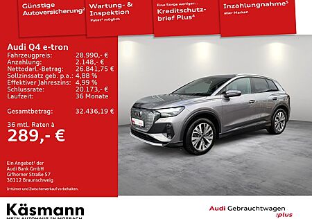 Audi Q4 e-tron 40 ACC KAM SONOS SHZ PDC SMARTINTER