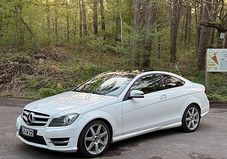 Mercedes-Benz C 220 C220 CDI Coupe, AMG Paket, Panorama, TÜV 2026