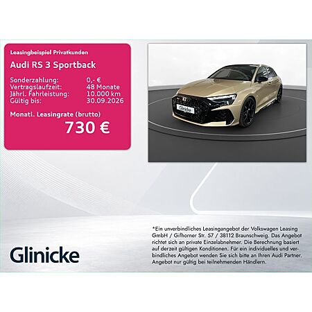 Audi RS3 leasen
