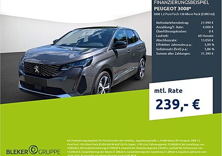 Peugeot 3008 1.2 PureTech 130 Allure Pack (EURO 6d)