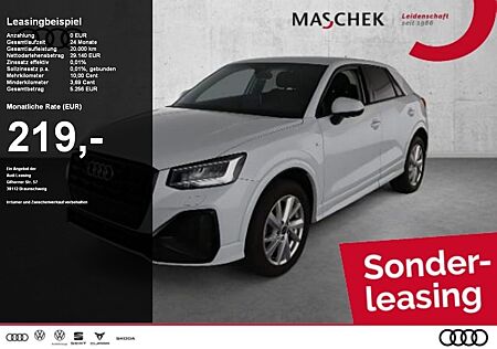 Audi Q2 S line 30 TDI AHK Sitzh Ambienteb. Black FLA