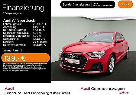 Audi A1 Sportback Advanced 25 TFSI*Alu*PDC* Conne