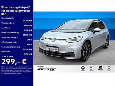 Volkswagen ID.3 Pro Performance 58 kWh IQ-Light Carplay NAV