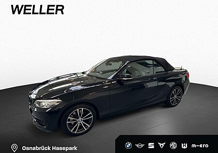 BMW 220i Cabrio Sport Line Navi AdapLED HiFi Tempo
