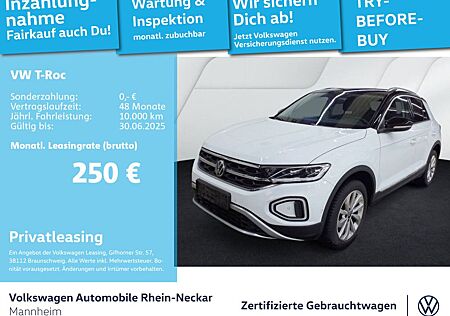 VW T-Roc Volkswagen 1.5 TSI Style DSG Navi AHK LED usw