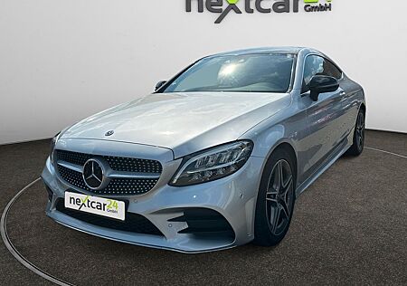 Mercedes-Benz C 220 C-220D 9-G AMG-Line Coupe Leder LED ACC DAB 18z