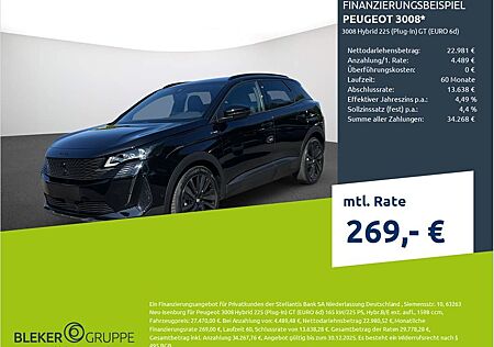 Peugeot 3008 Hybrid 225 (Plug-In) GT (EURO 6d)