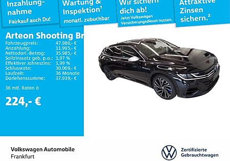 VW Arteon Volkswagen Shooting Brake 2.0 TSI DSG 4Motion R Navi