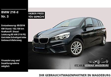 BMW 216d 216 Gran Tourer Sport Line /E3