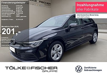VW Golf Volkswagen VIII 1.5 eTSI Life Virtual SHZ LM LED Navi