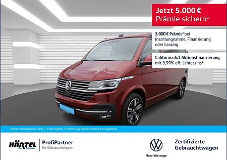 VW T6 California Volkswagen 6.1 OCEAN 2,0 TDI DSG (+EURO6) LED