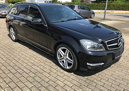 Mercedes-Benz C 250 CGI T-Modell AHK Navi Klima Alu Leder AMG